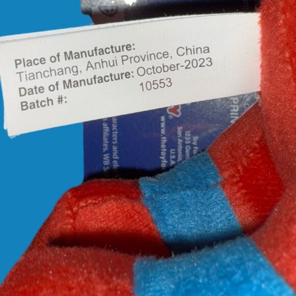 NWT Toy Factory DC COMICS Looney Tunes Plush Sylvester 7” - Picture 3 of 5